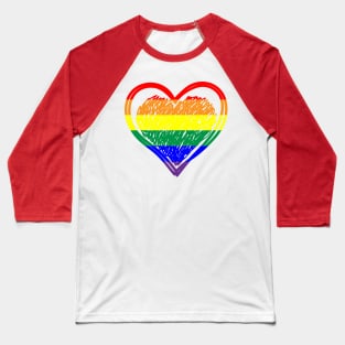 Corazón pride Baseball T-Shirt